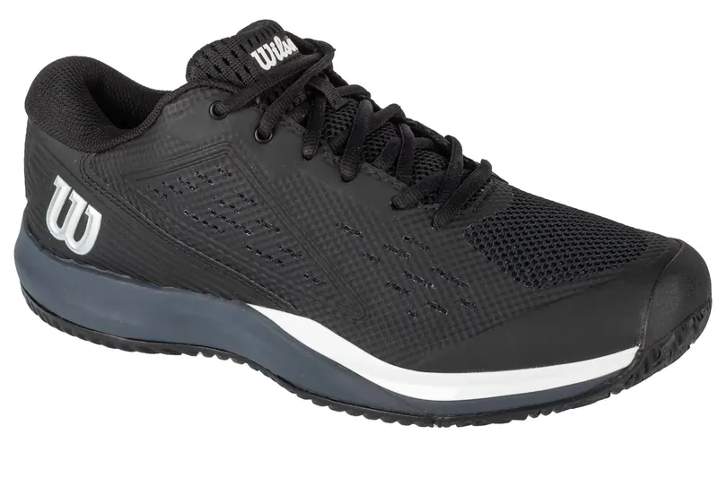 Wilson Rush Pro Ace WRS332720, Męskie, Czarne, buty do tenisa, przewiewna siateczka, rozmiar: 44 2/3