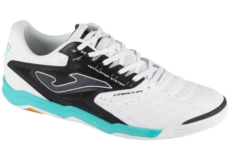 Joma Cancha 2502 IN CANS2502IN, Męskie, Białe, buty halowe - halówki, skóra syntetyczna, rozmiar: 41