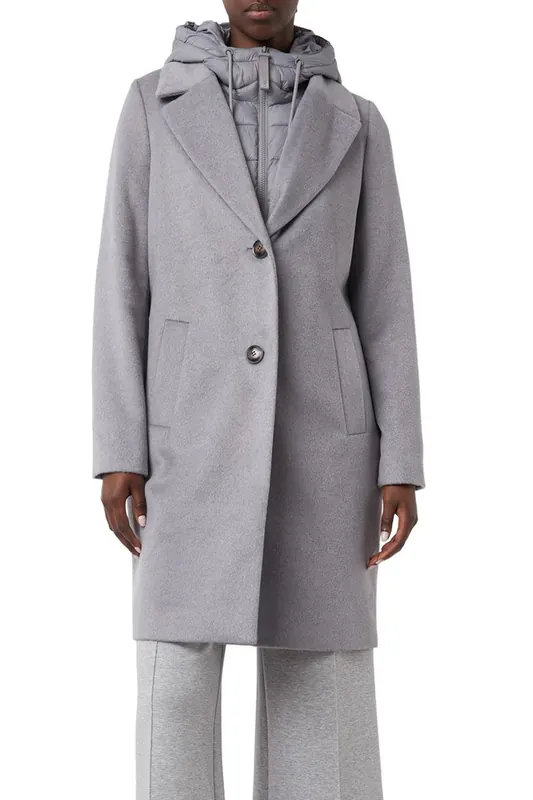 Comma  Jacken Outdoor Grey/black Maat: 38 | Single-Breasted Mantels Outlet | Dames | Grijs