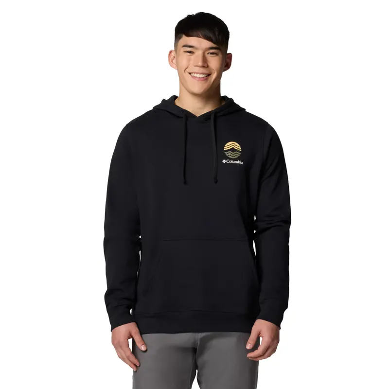 Columbia Columbia Trek Graphic Hoodie 2018494018, Męskie, Czarne, bluzy, bawełna, rozmiar: L