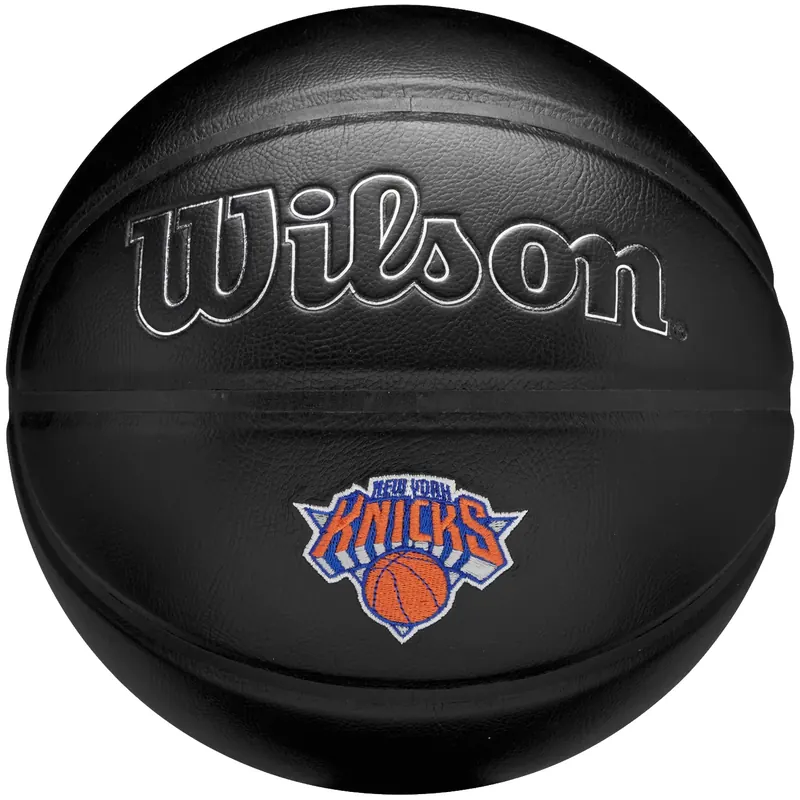 Wilson NBA Team Premiere New York Knicks Ball WZ4026420XB, Unisex, Czarne, piłki do koszykówki, Guma, rozmiar: 7