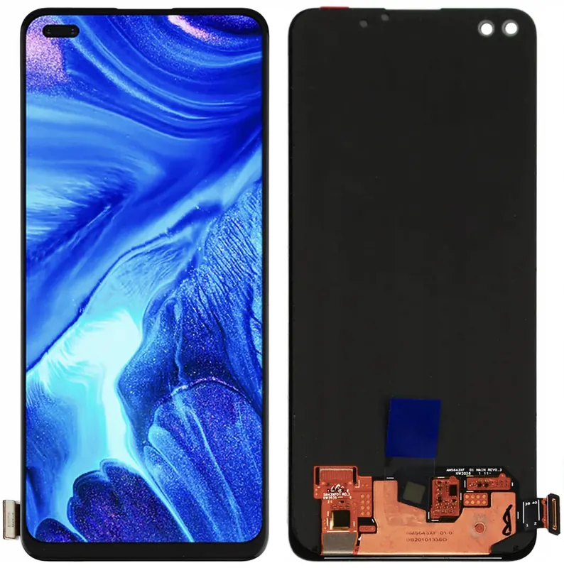 LCD displej dotykový displej pre Oppo Reno 4 CPH2113 Oled