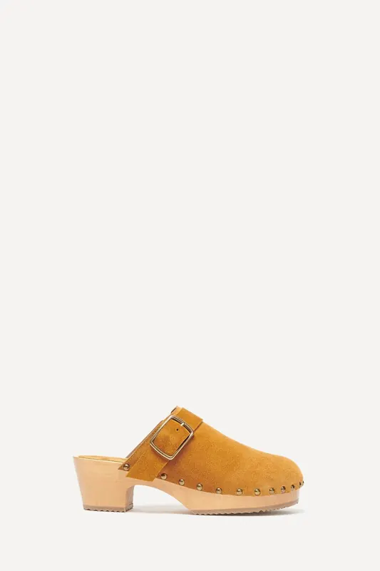 BA&SH Sandals Cognac Maat: 39 | Muiltjes Outlet | Dames | Bruin