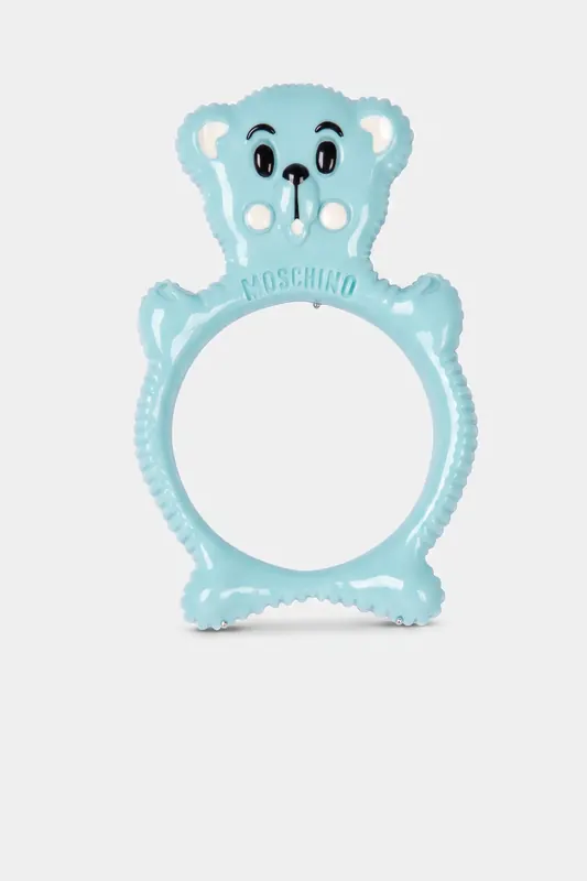 Moschino Blue Bracelet In Resin Blue Maat: M | Armbanden Outlet | Dames | Blauw