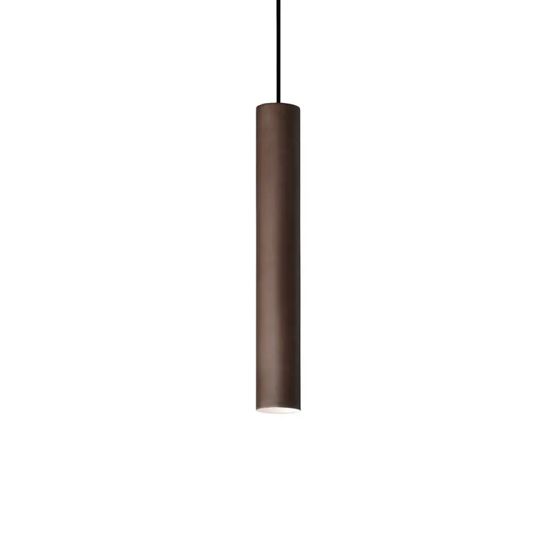 Żyrandol ideal lux, kolor ciemnobrązowy, średnica 6 cm, metal