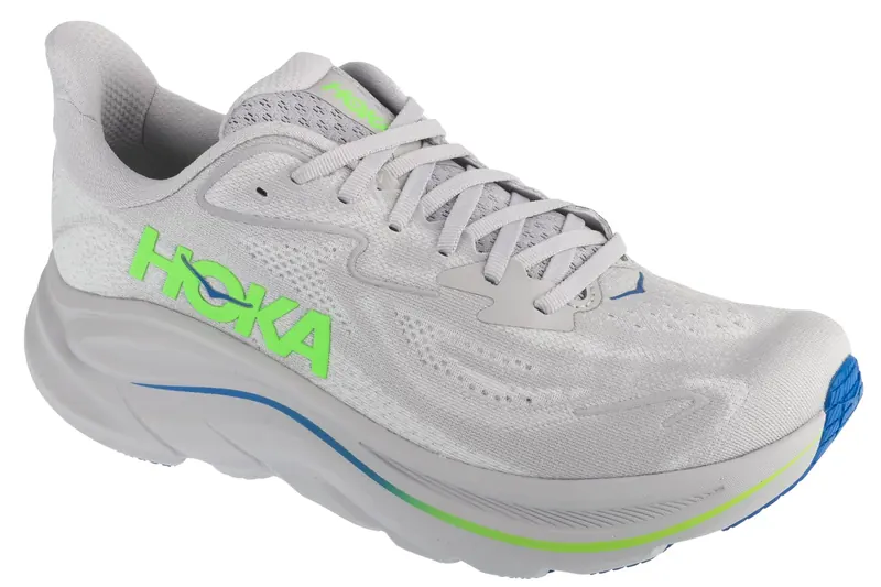 Hoka M Clifton 10 1162030-AYNN, Męskie, Szare, buty do biegania, tkanina, rozmiar: 42