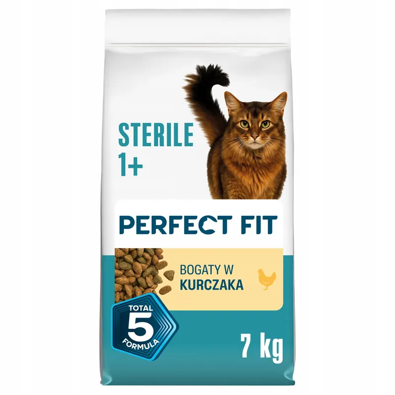 Sucha Karma Perfect Fit Sterile 1+ Dla Sterylizowanych Kotów 7KG