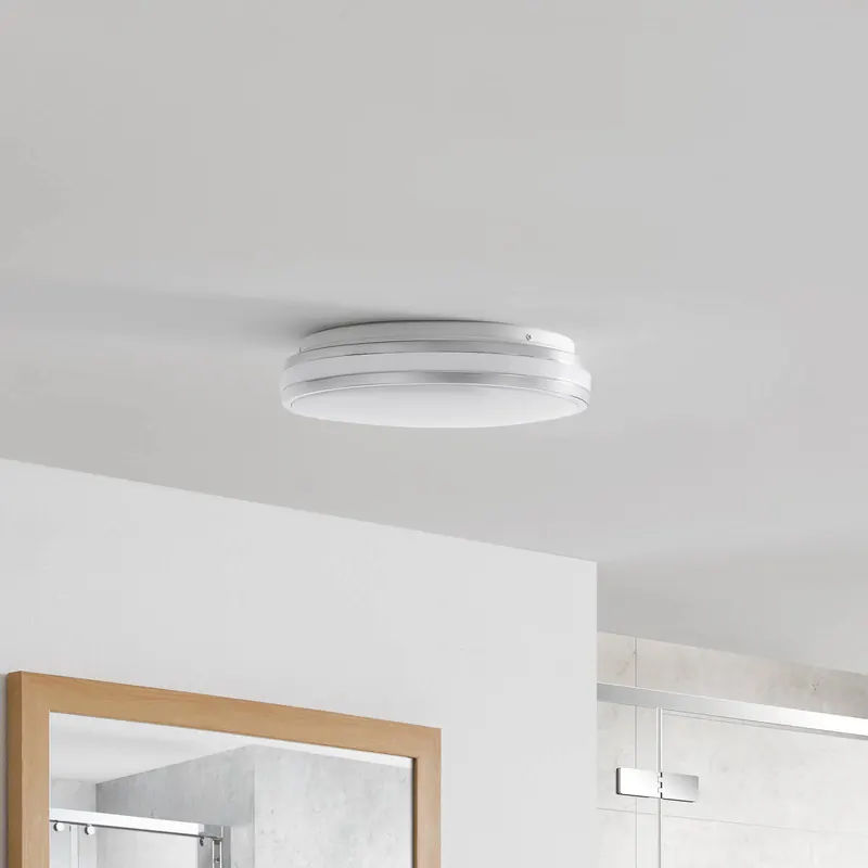Arcchio Sinovu łazienkowa lampa sufitowa LED, chrom, 34 cm