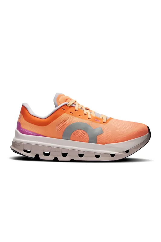 On Cloudflow 5 Tangerine | Silver Maat: 37 | Hardloopschoenen Outlet | Dames | Oranje
