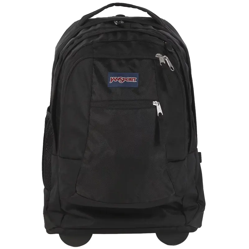 JanSport Driver 8 Backpack Bag EK0A5BALN55, Unisex, Czarne, plecaki, poliester, rozmiar: One size