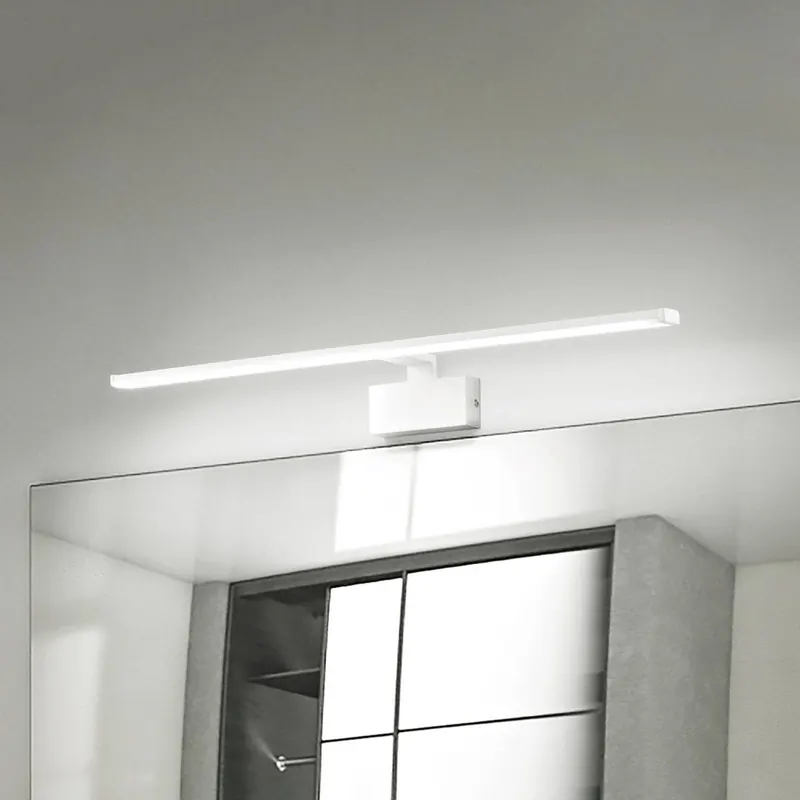 Kinkiet LED IDEAL LUX Alma, biały metal, szerokość 81 cm
