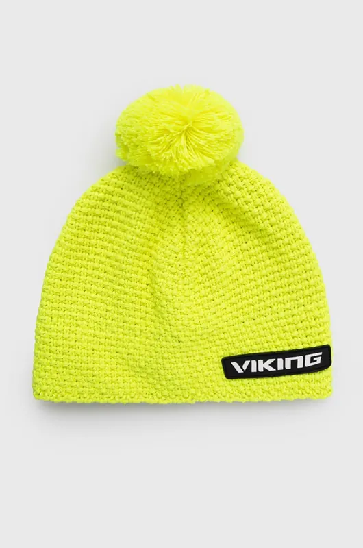 Viking czapka z pomponem z wełną
