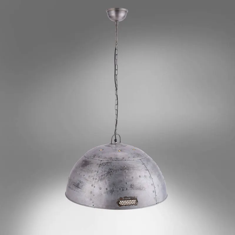 Efektywna przemysłowa lampa wisząca Gabriel Ø 60cm