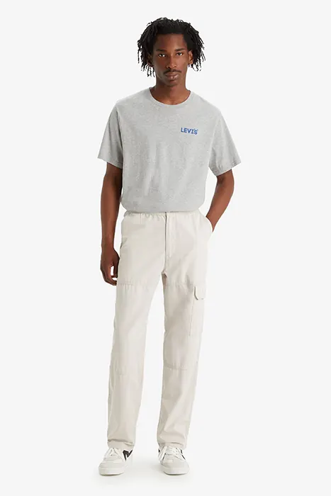 Levi's Patch Cargo Pant Beige Maat: S | Cargobroeken Outlet | Heren | Beige
