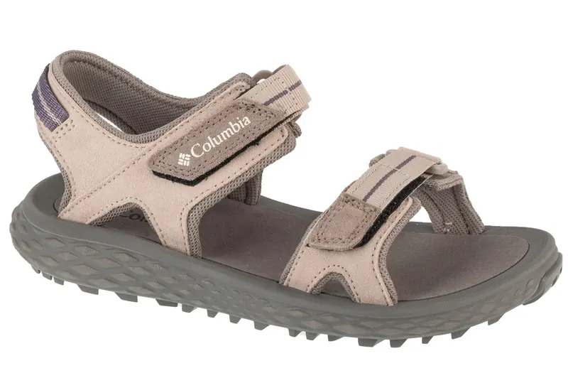 Columbia Konos Hiker 2-Strap Sandal W 2121311096, Damskie, Beżowe, sandały, skóra zamszowa, rozmiar: 36