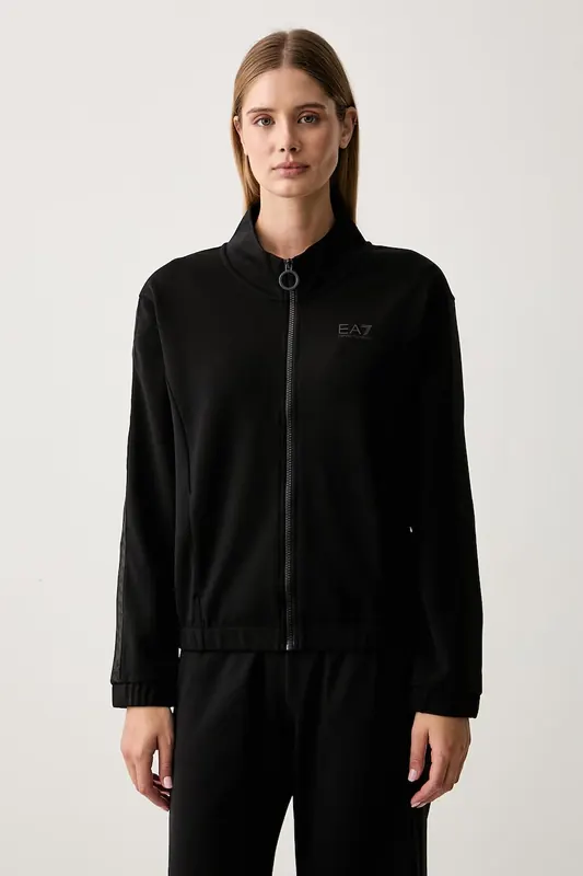 EA7 Emporio Armani bluza rozpinana z kapturem damska