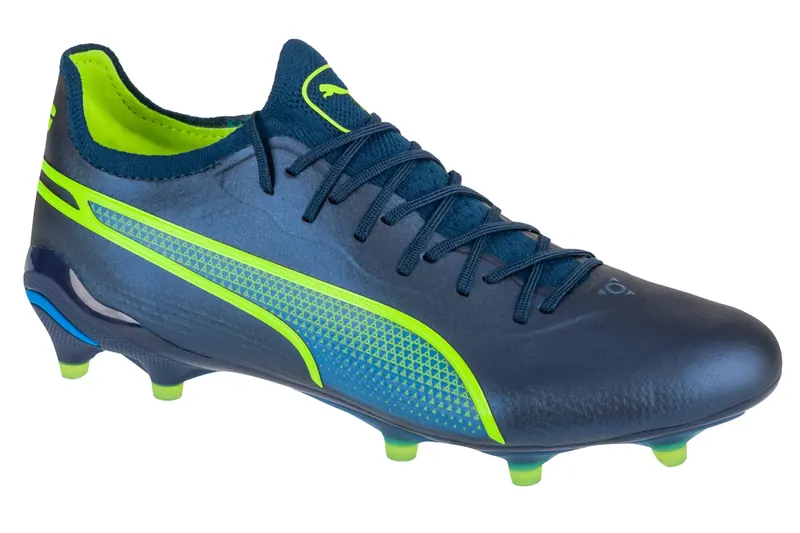 Puma King Ultimate FG/AG 107563-04, Męskie, Granatowe, buty piłkarskie - korki, skóra syntetyczna, rozmiar: 46