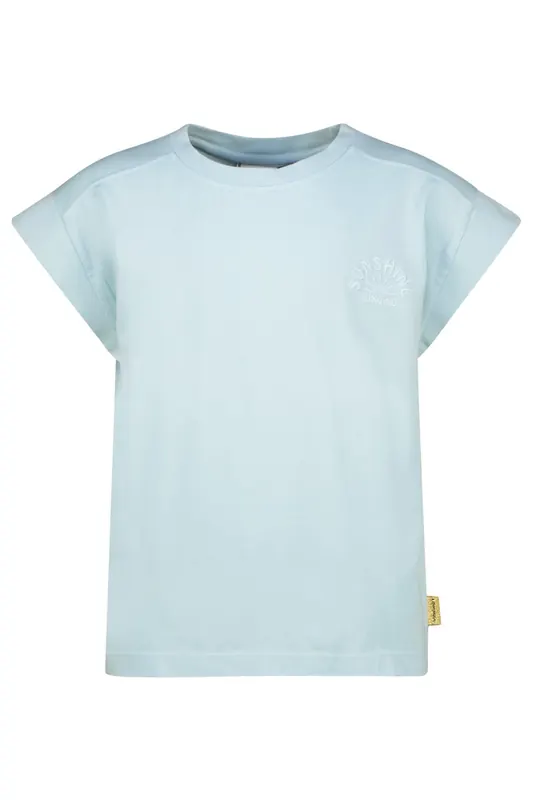 Vingino Girls Helina T-shirt Powder Blue Maat: 10 | T-Shirts Outlet | kids | Blauw