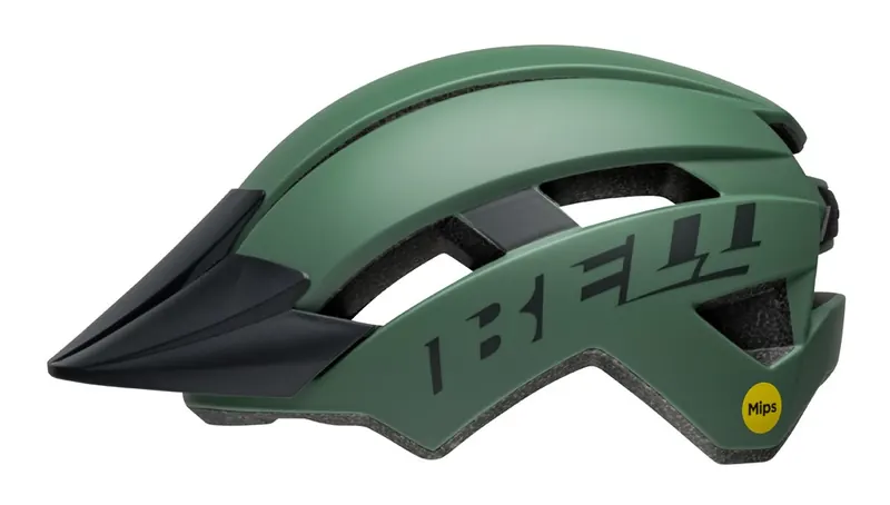 Kask dziecięcy BELL SIDETRACK II INTEGRATED MIPS matowy zielony (47-54)