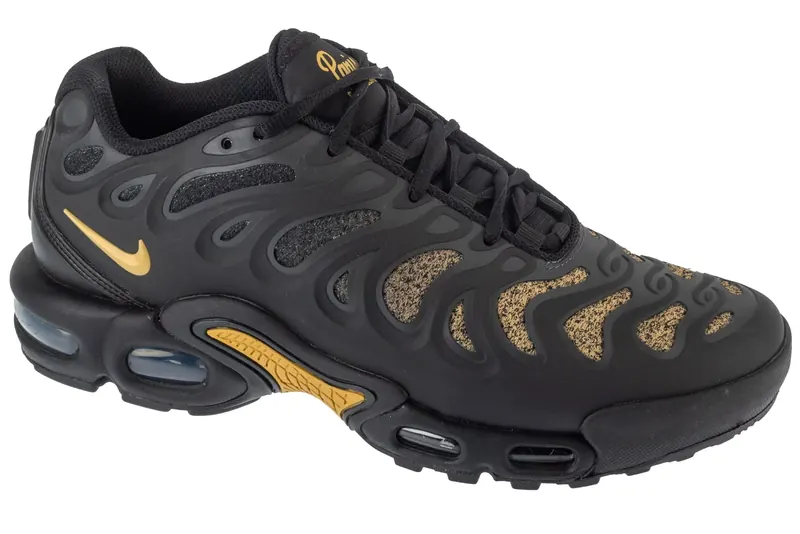 Nike Air Max Plus Drift PSG FZ4748-001, Męskie, Czarne, buty sneakers, tkanina, rozmiar: 40,5