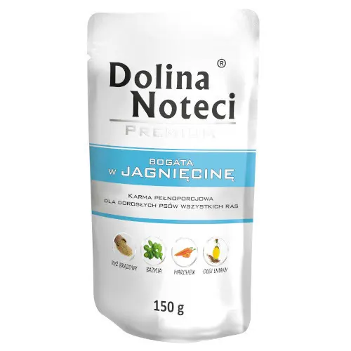 Dolina Noteci Premium bogata w Jagnięcinę saszetka 150g