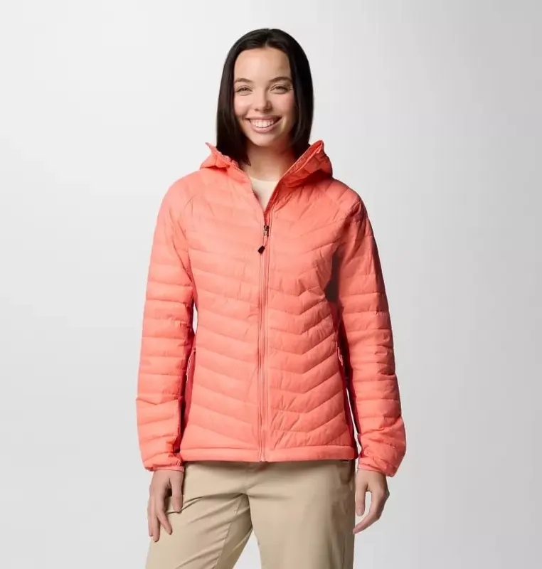COLUMBIA kurtka zimowa damska Powder Pass II Hybrid różowa (M)