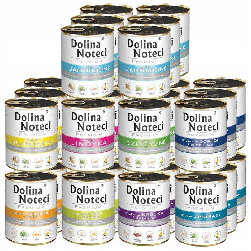 Dolina Noteci Premium Mix Smaków 30x800g Mokra Karma Dla Psa