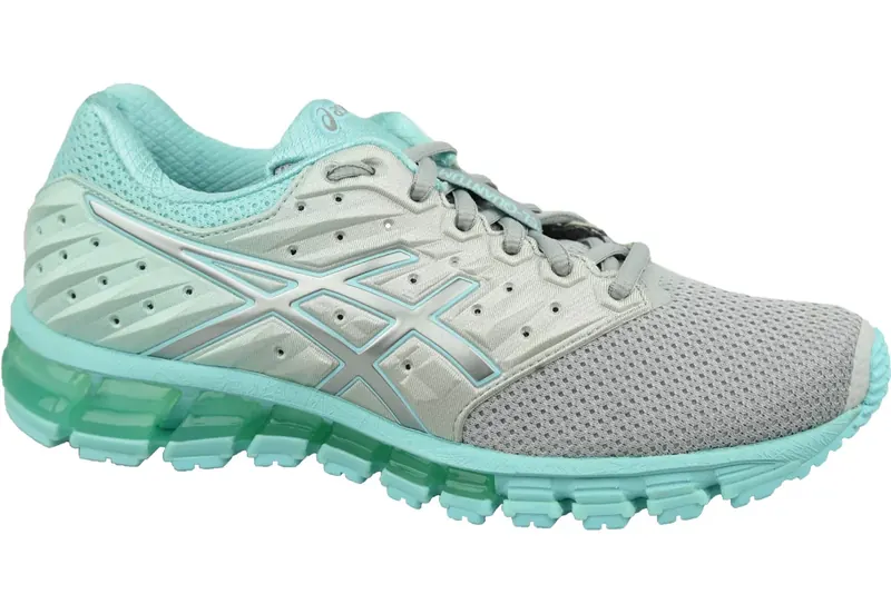 Asics Gel-Quantum 180 2 MX T887N-9688, Damskie, Szare, buty do biegania, przewiewna siateczka, rozmiar: 37,5