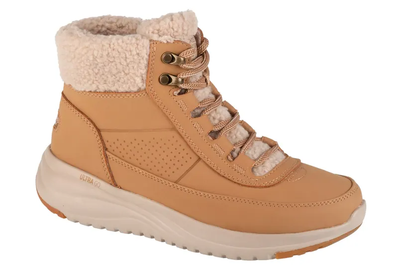 Skechers On-The-Go Stellar - Alpine Adventure 144756-CSNT, Damskie, Beżowe, buty zimowe, syntetyk, rozmiar: 39