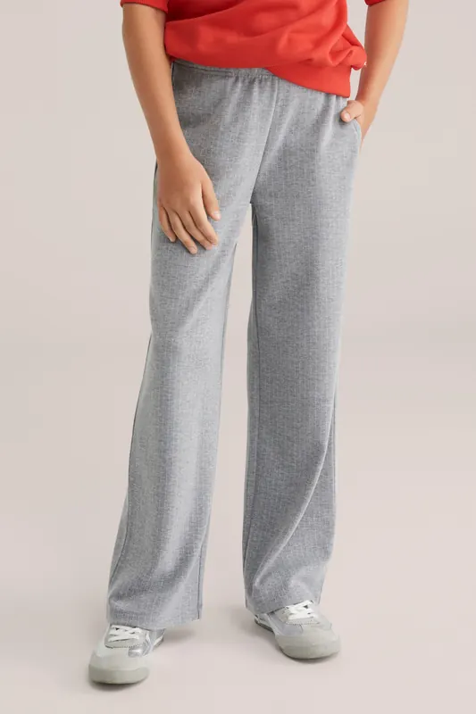 We Fashion Trouser Light Grey Maat: 134 | Broeken Outlet | kids | Grijs