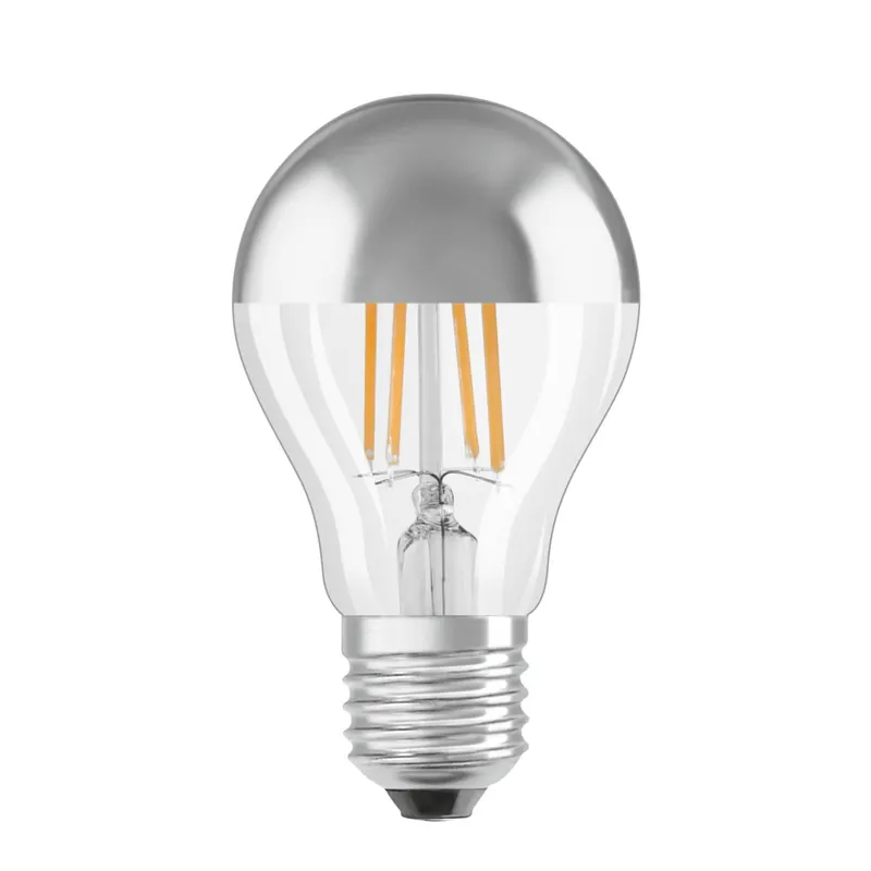 OSRAM żarówka LED E27 6,5W Mirror silver 2 700 K