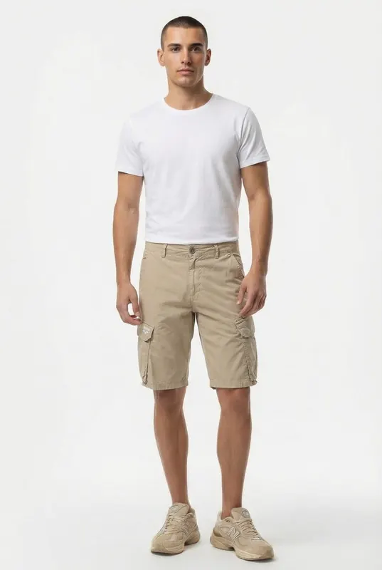 Arena Unisex Bermuda Cargo Sand Maat: XS | Korte Broeken Outlet | Unisex | Bruin