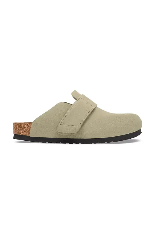 Birkenstock  Loma LEVE klapki mules męskie zamszowe