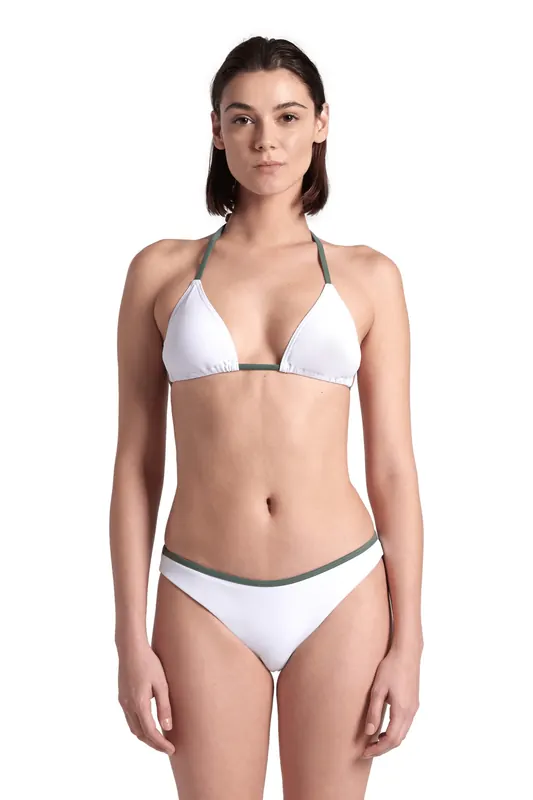 Arena Women's  Pro_file String Bikini Tri White-sage Maat: XS | Bikini's Outlet | Dames | Wit