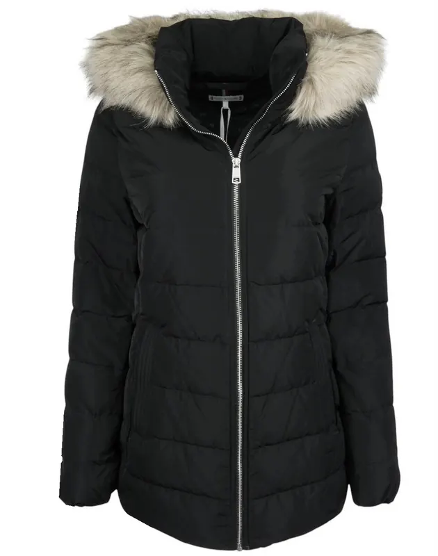 Tommy Hilfiger Kurtka damska, pikowana, puchowa, czarna, S