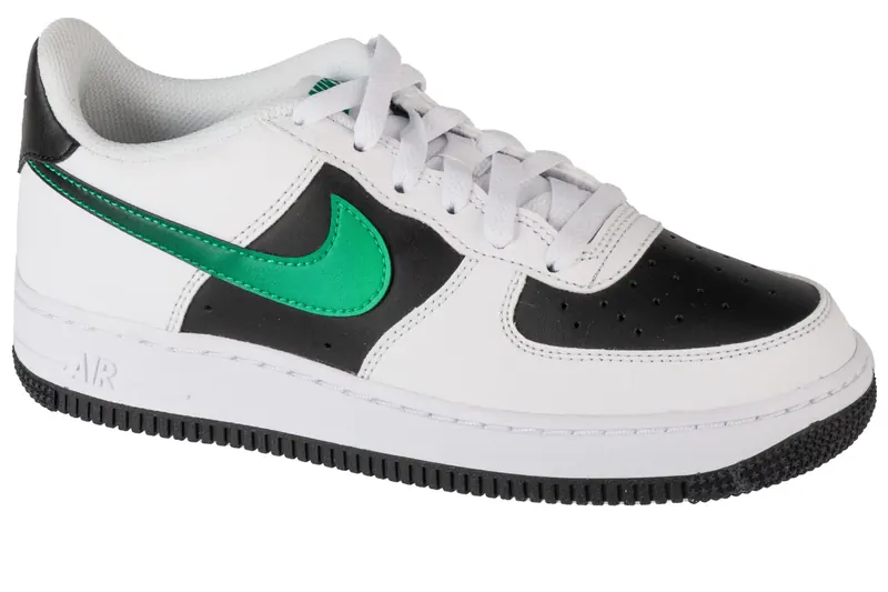 Nike Air Force 1 LV8 2 GS FZ4353-100, Dla chłopca, Czarne, buty sneakers, skóra syntetyczna, rozmiar: 38