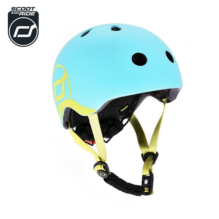 SCOOTANDRIDE Kask XXS-S dla dzieci 1-5 lat niebieski (45-51)