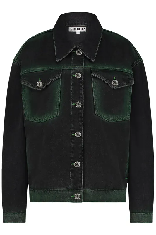 Stieglitz Lazar Jacket Black Maat: M | Spijkerjassen Outlet | Dames | Zwart