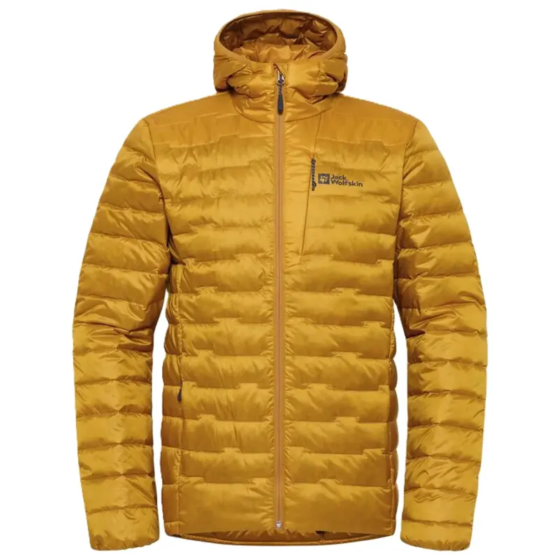 Jack Wolfskin Passamani Down Hoody M A61831-M0043, Męskie, Pomarańczowe, kurtki zimowe, poliamid, rozmiar: M