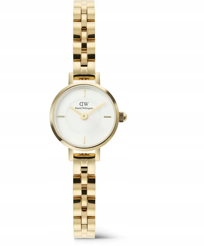 Zegarek damski Daniel Wellington Petite Mini Arch 3-link White Gold