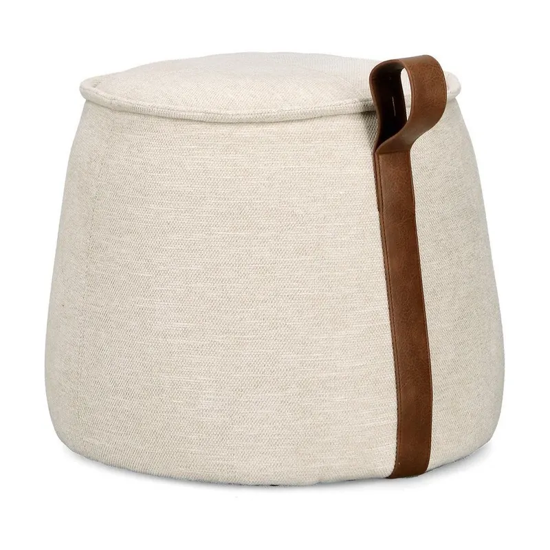 Puf w naturalnym kolorze Anila – Bizzotto