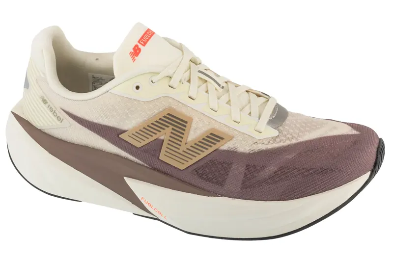 New Balance FuelCell Rebel v5 MFCXLY5, Męskie, Beżowe, buty do biegania, tkanina, rozmiar: 42,5