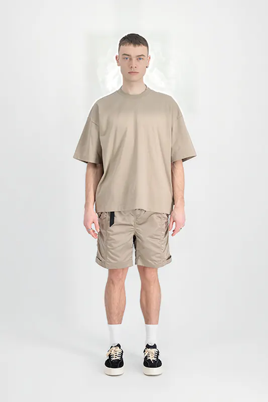 Alpha Industries Heavy T Uv Vintage Sand Maat: XS | Basic T-Shirts Outlet | Heren | Beige