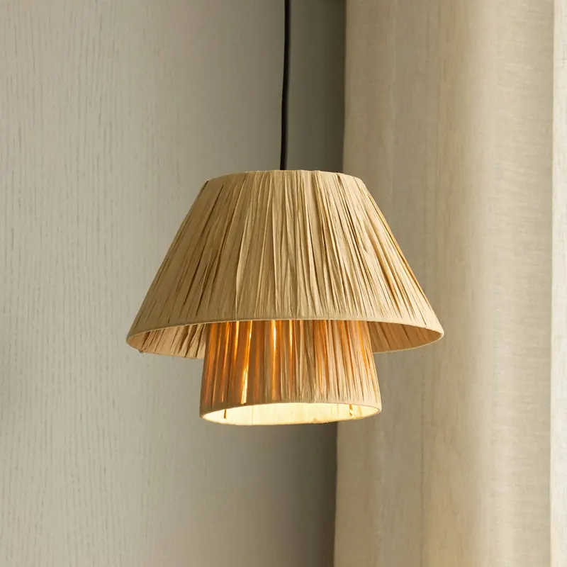 Żyrandol OSRAM Decor Bamboo Paper Hat Ø 28 cm, bambus, E27