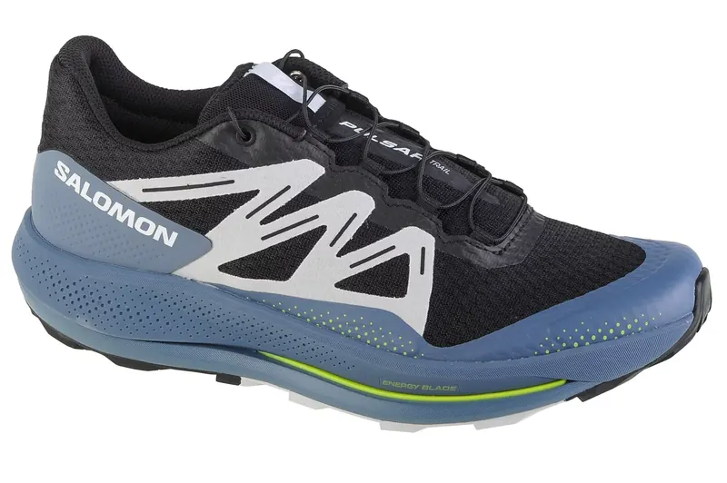 Salomon Pulsar Trail 472100, Męskie, Czarne, buty do biegania, tkanina, rozmiar: 46 2/3