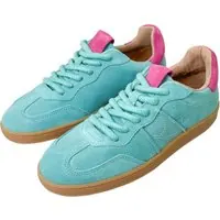 DWRS label Poona Turquoise / Fuchsia Maat: 42 | Sneakers Outlet | Dames | Blauw