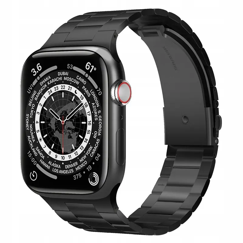 Elago remienok Metal Band pre Apple Watch 44/45/46mm Black EAW-MTBAND45…