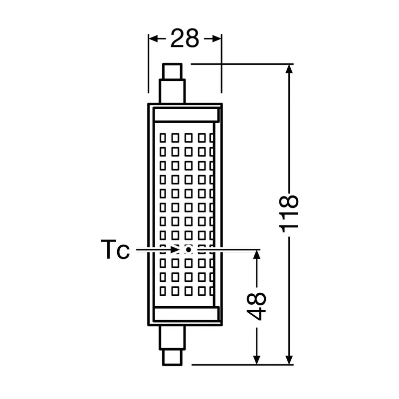 OSRAM żarówka LED R7s 19W 2 700 K ściemniana