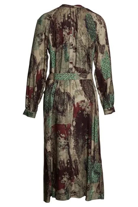 River Woods Midi Round Neck Dress Maat: 38 | Blousejurken Outlet | Dames