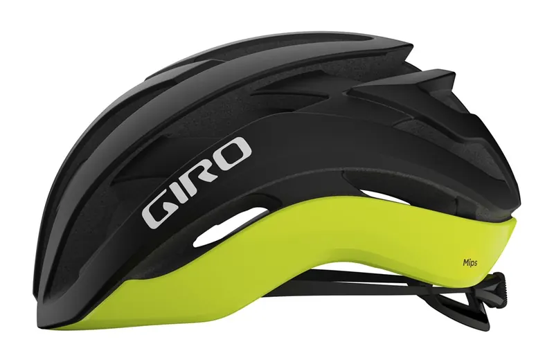 Kask szosowy GIRO CIELO MIPS matte czarny highlight żółty (55-59)